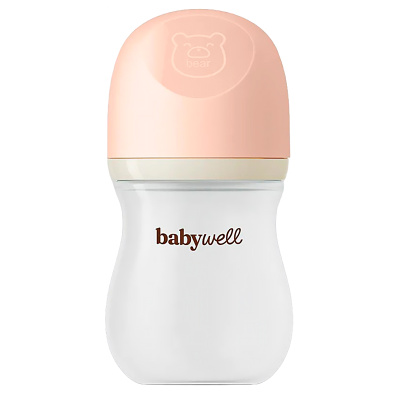 Бутылочка для кормления из стекла с покрытием из силикона 160 мл Babywell 27042 1